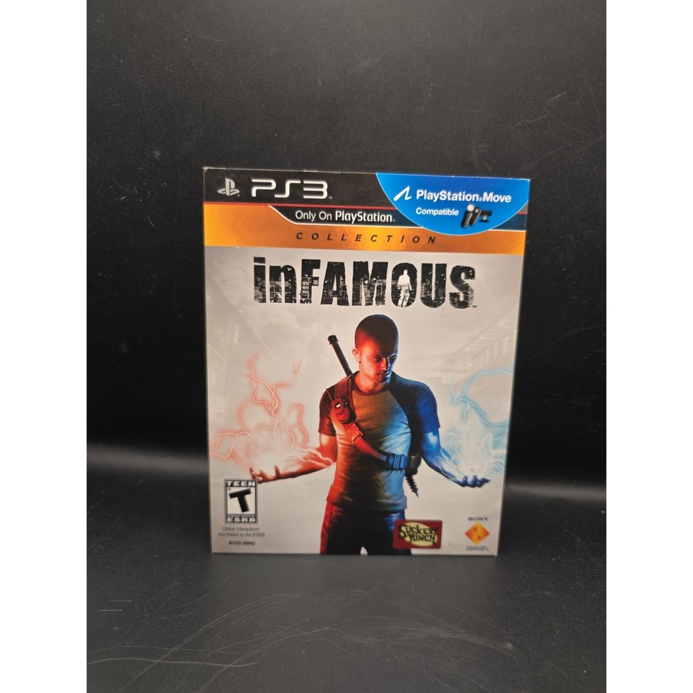 Infamous 2 Collection PS3 Cardboard Sleeve 2012 PlayStation 3